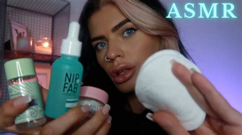 Asmr Sleepover Removing Your Makeup Applying Skincare Layered Sounds