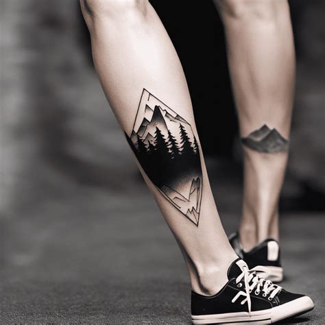 82 Mountain Tattoo Ideas Created with AI | artAistry – artAIstry