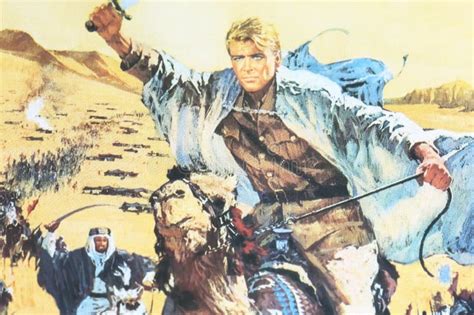 Cinema Film Poster Detail Epic Battle Scene From Classic Movie Lawrence