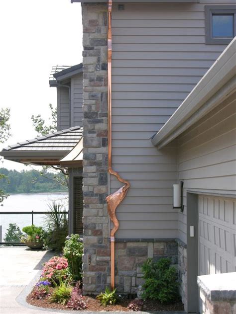 Water Wheel Downspout Ii By Art Of Rain Handcrafted In Wa Usa