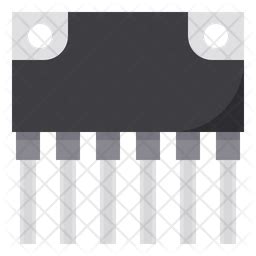 Semiconductor Icon - Download in Flat Style