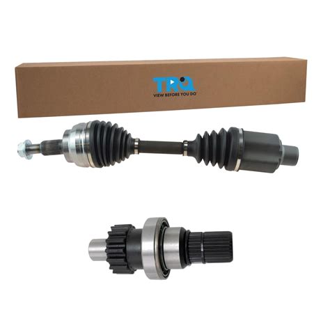 Trq New Complete Front Cv Axle Shaft Assembly Stub Kit Rh For Ram