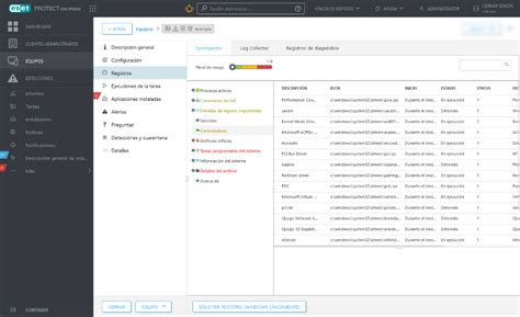 Visor De Registros De Sysinspector Eset Protect On Prem Ayuda