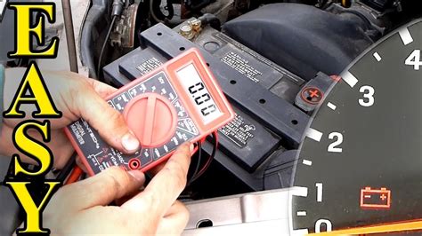 How To Measure A Car Battery