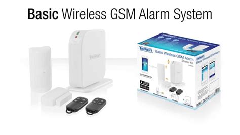 Em8605 Basic Wireless Gsm Alarm System Youtube