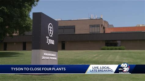 Tyson Foods Closing 4 Chicken Processing Plants In Cost Cutting Move