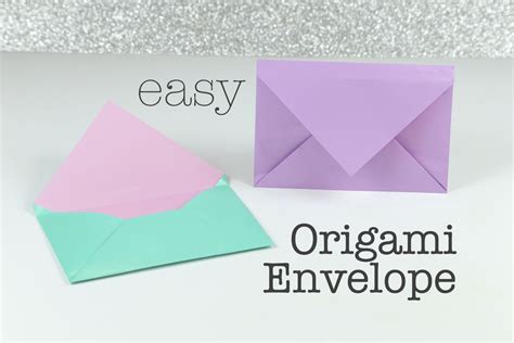 How To Make An Easy Origami Envelope