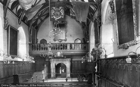 Photo of Exeter, Guildhall Interior 1907 - Francis Frith