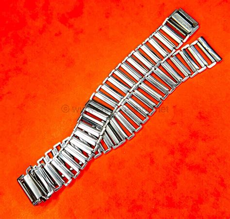 Rolex Collectible Gay Frères Bamboo Military SSteel Bracelet 15mm BubbleBack OMEGA IWC Jaeger