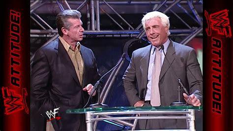 Final Draft Picks Of Mr Mcmahon And Ric Flair Wwf Raw 2002 Youtube