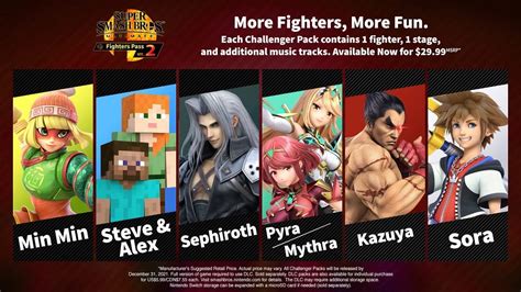 Buy Super Smash Bros Ultimate Fighters Pass Vol 2 Nintendo Switch [digital Code] Online At