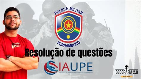 Pmpe Resolução De Questões I Geografia Youtube