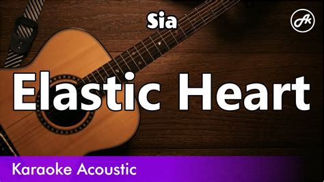 Sia Elastic Heart SLOW Karaoke Acoustic YouTube