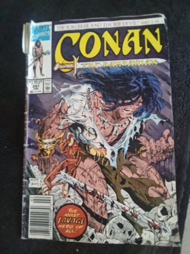 Conan The Barbarian Comic Book Ebay