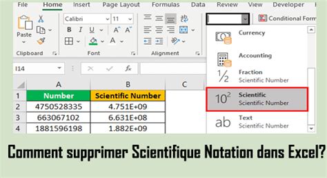 Comment Supprimer Scientifique Notation Dans Excel 5 Trucs