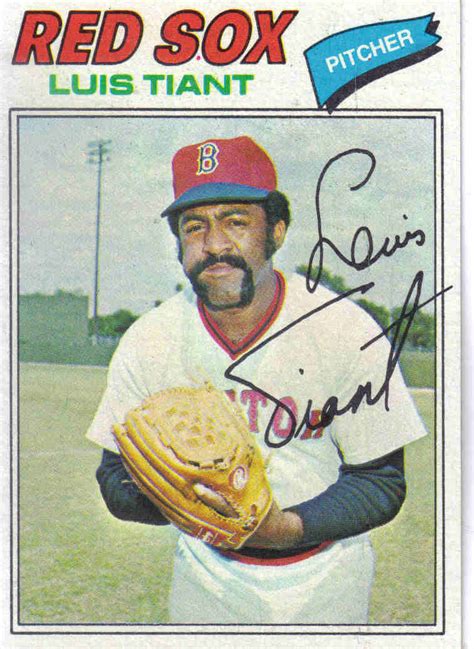 Baseball 1977 1977 Topps Baseball 258 Luis Tiant