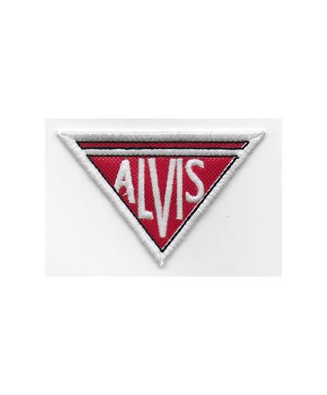 2224 Embroidered Badge Patch Sew On 80mmX52mm ALVIS Car And