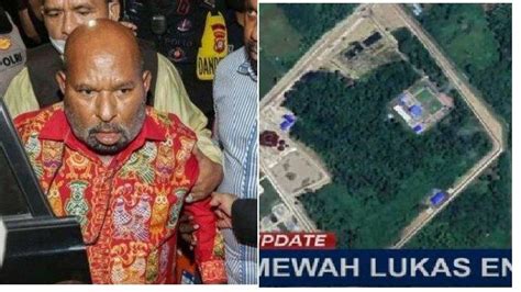 Penampakan Rumah Mewah Lukas Enembe Ada Lapangan Bola Anak Dan Istri