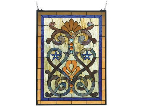 Meyda Mandolin Stained Glass Window My77999