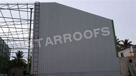 STARROOFS Steel Industrial Factory Sheds At Rs 170 Square Feet In