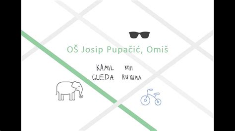 Kamil koji gleda rukama radovi OŠ Josipa Pupačića Omiš YouTube