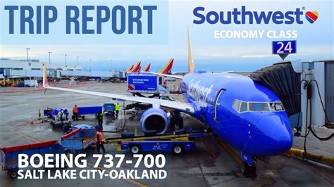 HD TRIP REPORT SOUTHWEST AIRLINES BOEING 737 700 SALT LAKE CITY