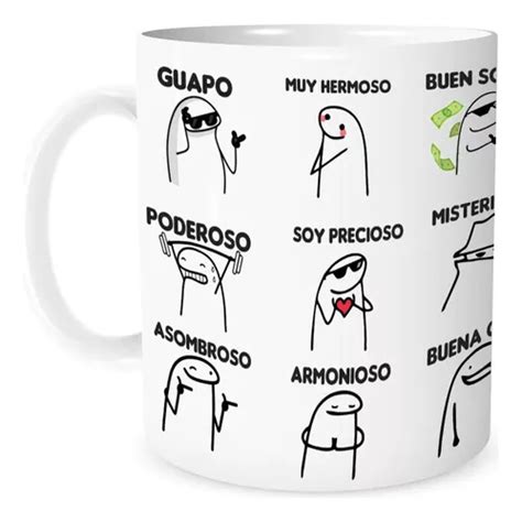 Taza Guapo Poderoso Asombroso Muy Hermoso Soy Precioso Meses Sin Interés