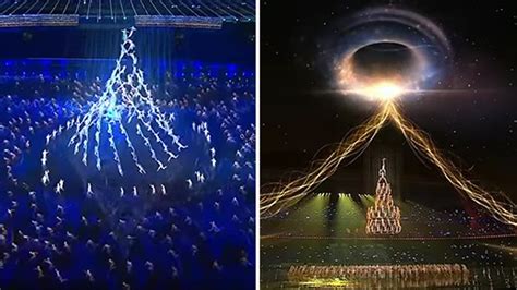 Der Sch Nste Weihnachtsbaum Der Welt In Einer Tanzformation Video