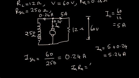 Numerical Examples On Emf Equation Of Dc Generators Youtube