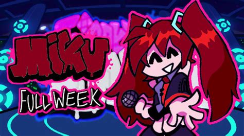 Friday Night Funkin Red Miku Mod Friday Night Funkin Mods