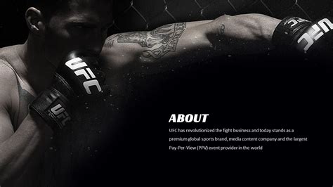 UFC Presentation Free PowerPoint Template On MMA SlideChef