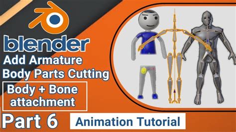 Blender Rigging Tutorial Part 6 How To Add Bone To Body Character