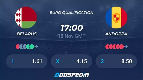 Belarus Vs Andorra Predictions Odds Live Scores And Stats