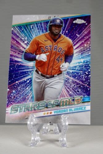 Topps Series Baseball Chrome Stars Of Mlb Csmlb Yordan Alvarez