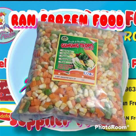 Jual MIX VEGETABLE 1kg 4way Gunung Tropis Shopee Indonesia