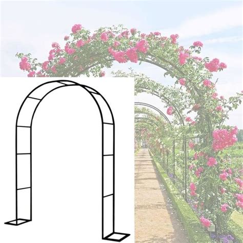 Arche De Jardin En Acier Arceau Roses Metal Arche Jardin Pour Rosiers