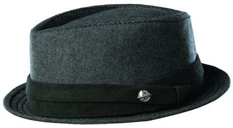 Stetson Grey Wool Fedora Hat