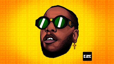 How To Cartoon Yourself Step By Step BURNA BOY Tutorial ADOBE