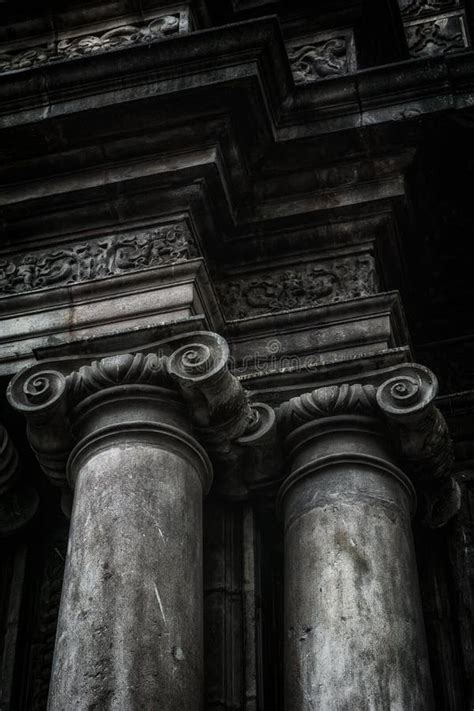 Detalles Arquitectónicos En La Iglesia Del Sagrario Quito Imagen de