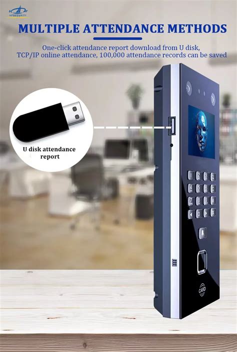 Hfsecurity Ra07 Face Fingerprint Palm Print Recognition Attendance