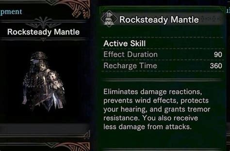 MHW Guide: How to unlock Rocksteady Mantle! | Monster Hunter Amino