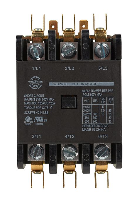 Definite Purpose Contactor A Vac Hz Coil Voltage Pn