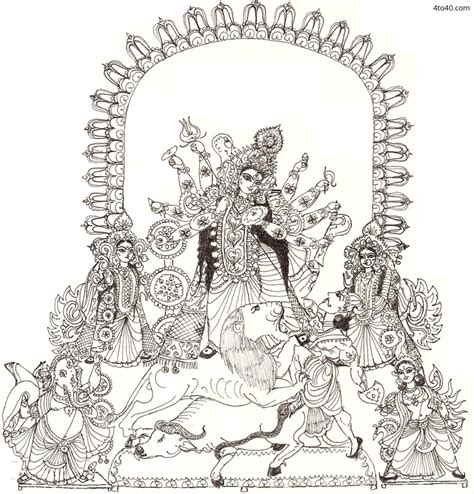 Durga Puja Scene - Kids Portal For Parents