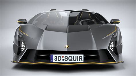 Lamborghini Autentica 2023 - 3D Model by SQUIR