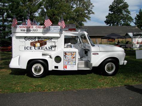 Car Of The Week 1966 Ford Good Humor Ice Cream Truck Old Cars Weekly