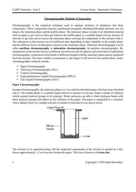 (PDF) Chromatographic Methods of Separation - DOKUMEN.TIPS