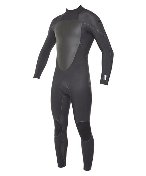 Buy Psychofreak 3 2mm Steamer Back Zip Wetsuit Black By O Neill