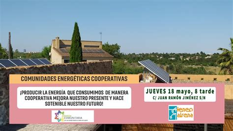 Comunidades Energéticas Cooperativas Ateneo Mairena Del Aljarafe