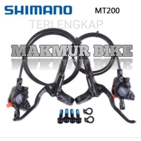 Jual Rem Hydraulic Disc Brakeset Shimano Mt Kiri Dan Kanan Original