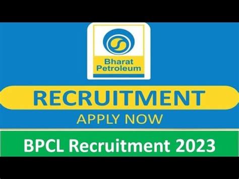 Bpcl Recruitment Posts Freshers Degree Diploma All